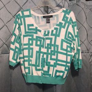 Ashley Stewart Signature Crop Shrug Cardigan